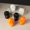 Halloween Skull Candle Set – 6-Pack of Gothic Skull-Shaped Candles – Spooky Halloween Décor